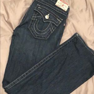 TRUE RELIGION BLUE JEANS!!!!! WORN ONCE